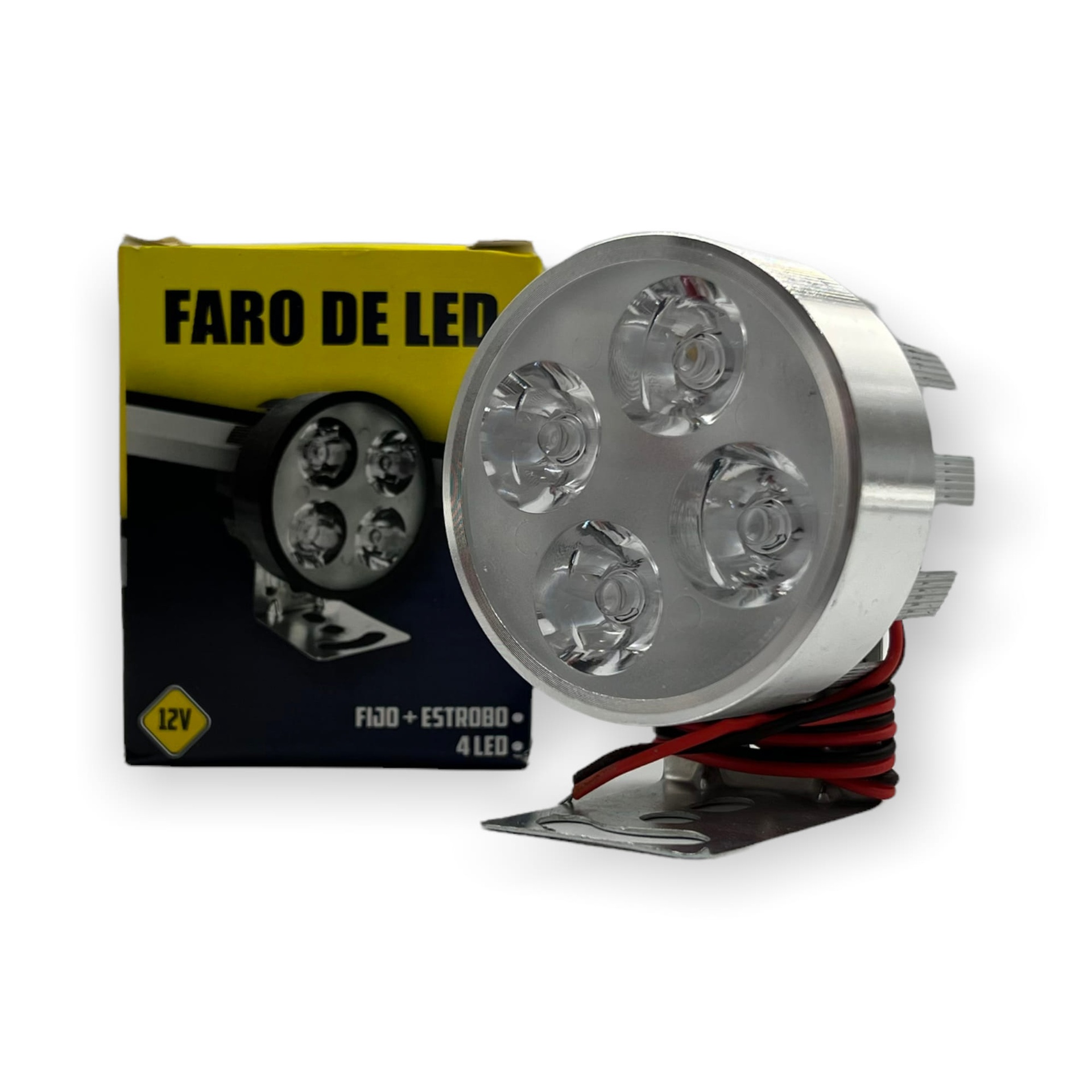Faro de 4 LED disponible en carcaza de colores — foto 4 de 9