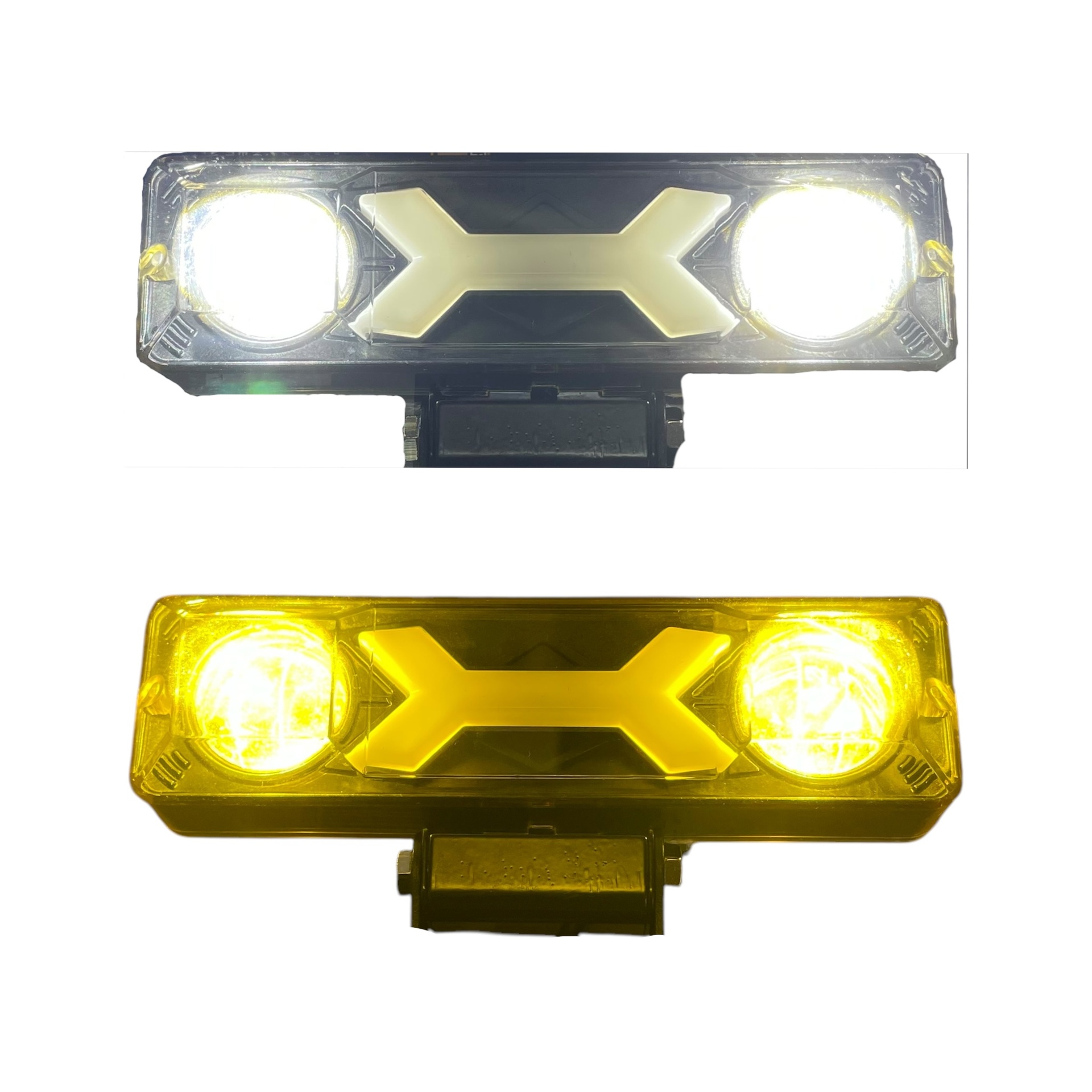 Barra LED de alta intensidad con DRL rojo/azul — foto 2 de 3