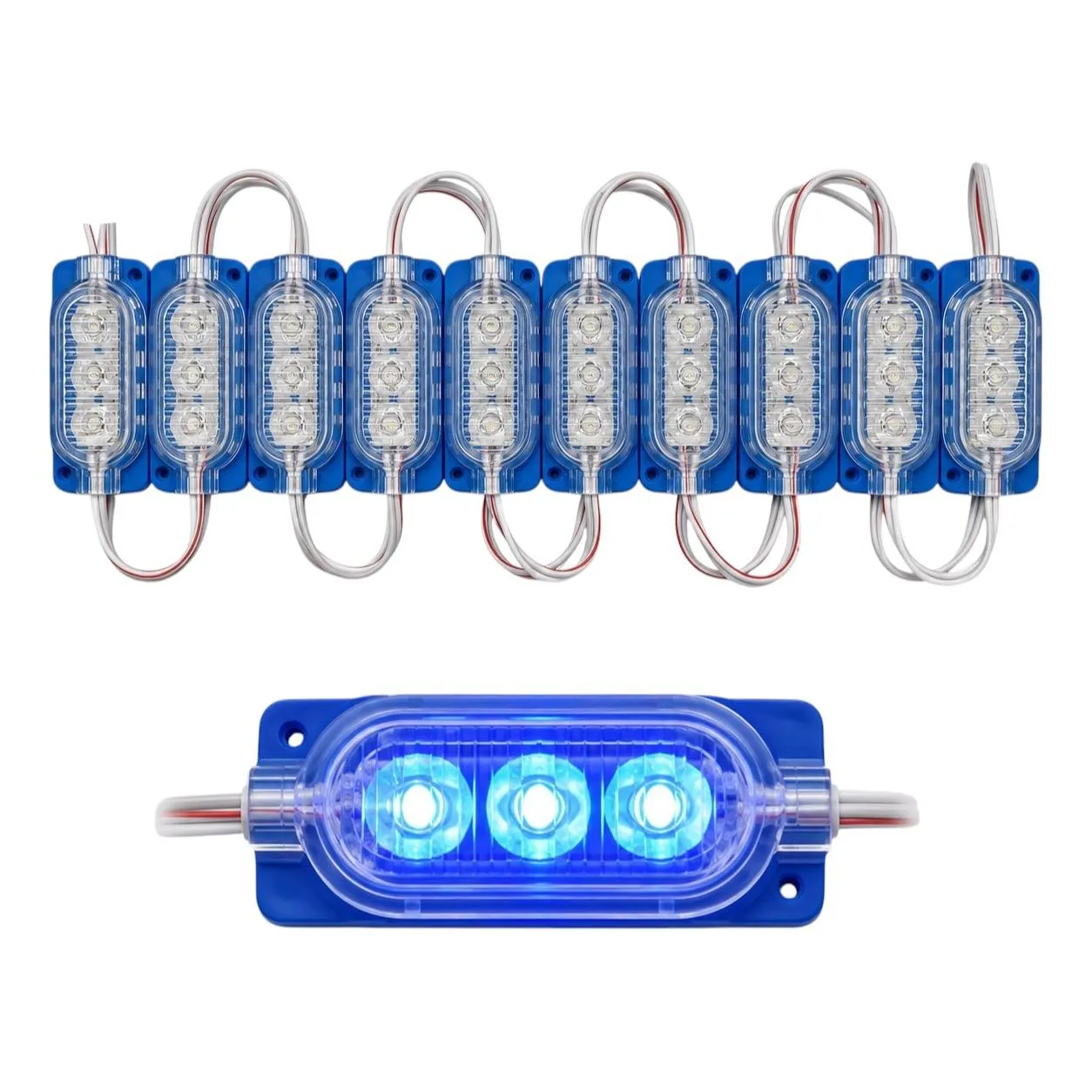 Modulo de 3 LED (colores disponibles) — foto 1 de 7