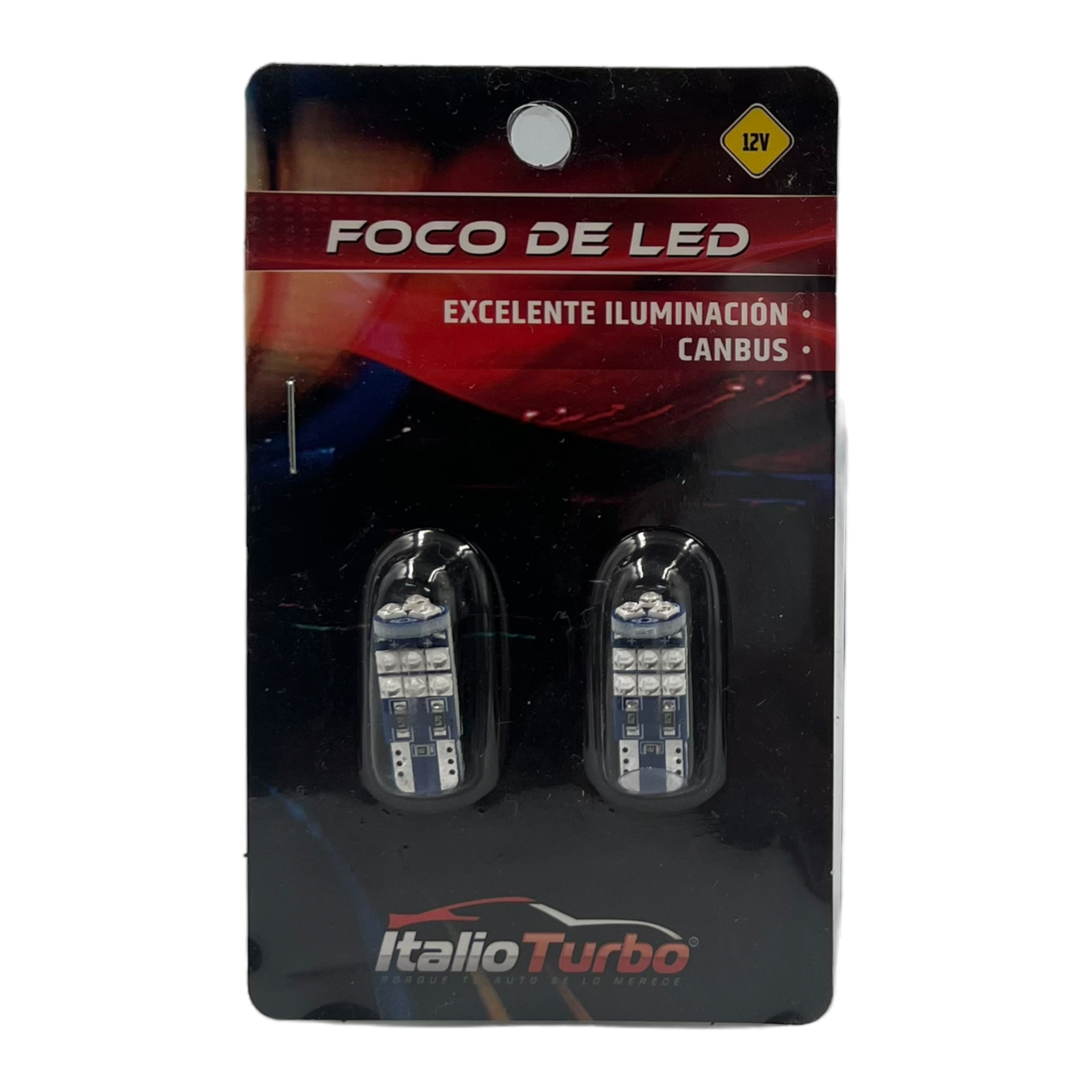 Foco T10 tipo pellizco 15 LED con chip canbus 