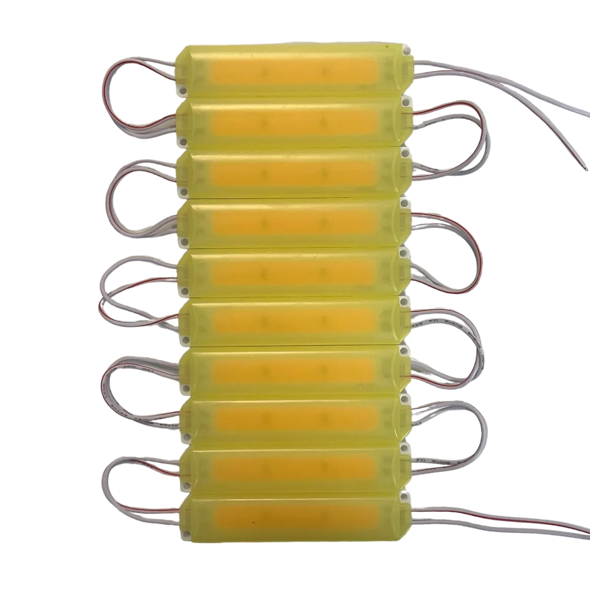 Modulo LED automotriz tipo encapsulado tira de 10 piezas en varios colores 