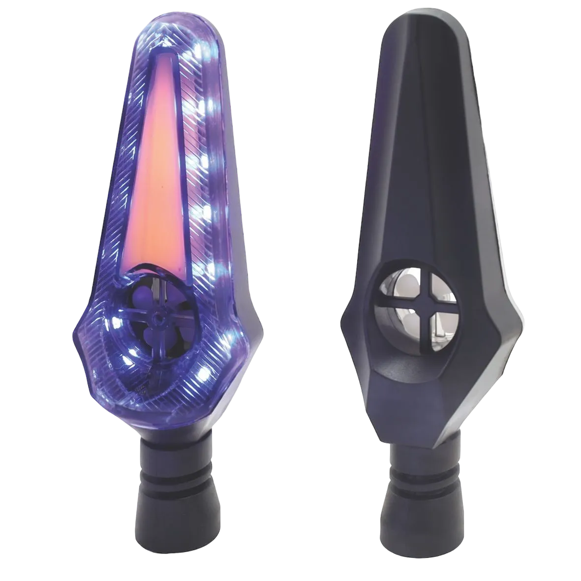 Direccional LED secuencial tipo hélice (varios colores)