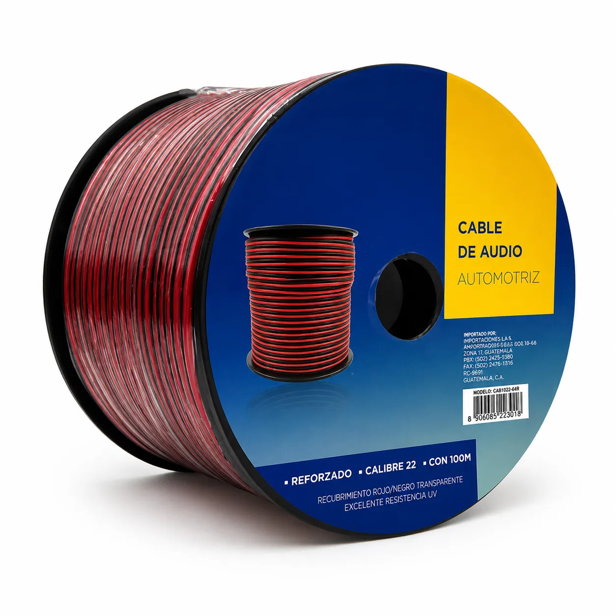 Cable de audio calibre 22