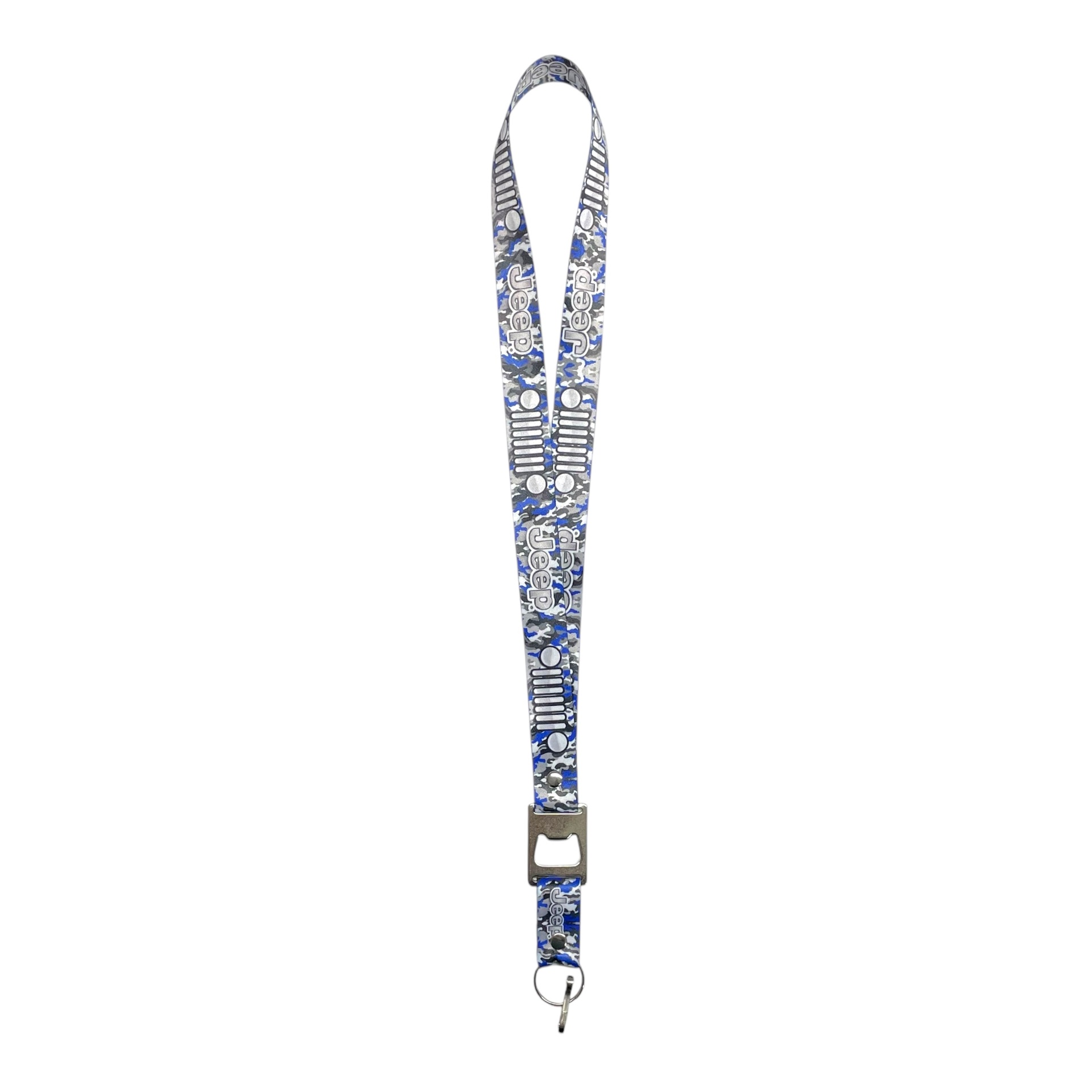 Lanyard con destapador Jeep camuflaje