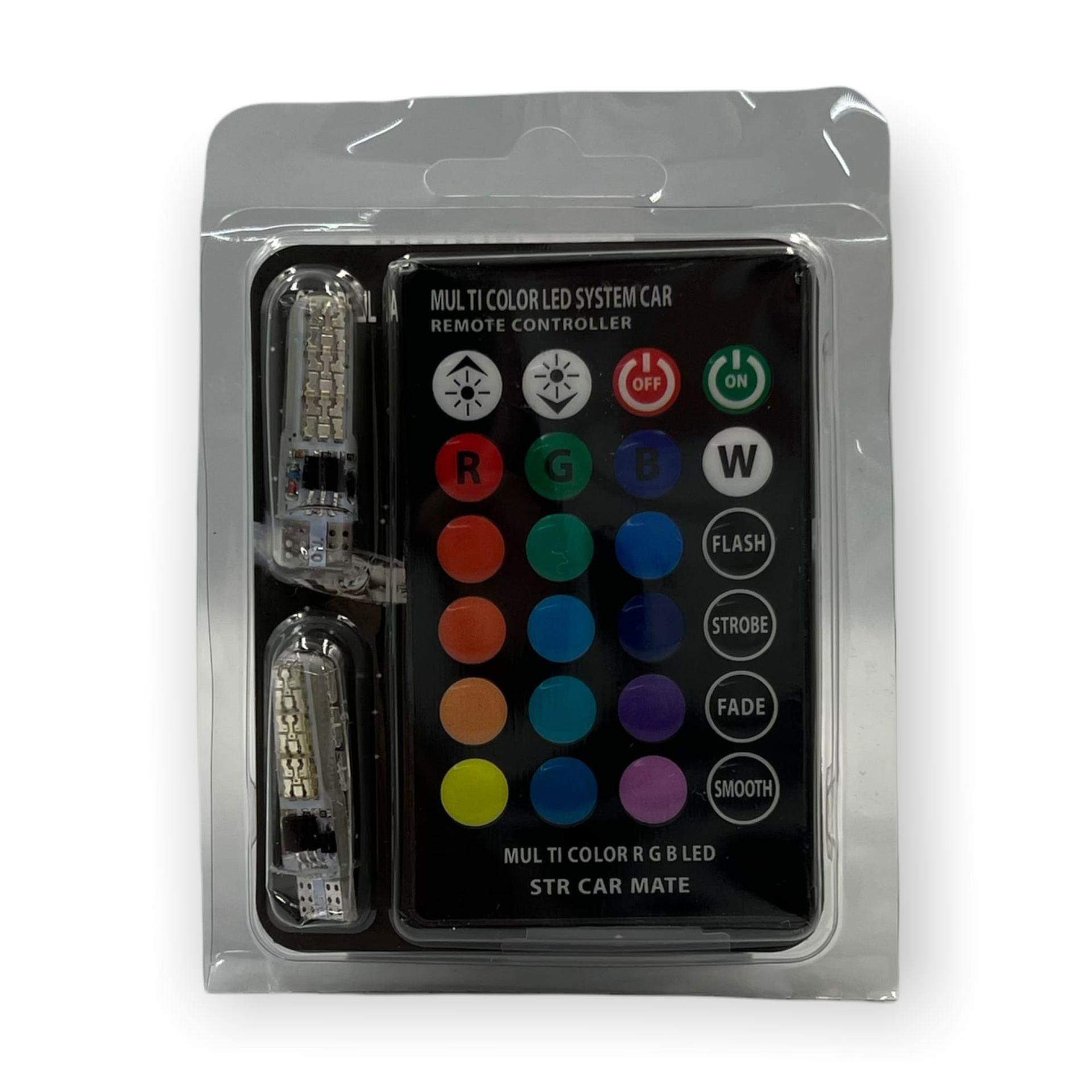 Pellizco T10 con control RGB
