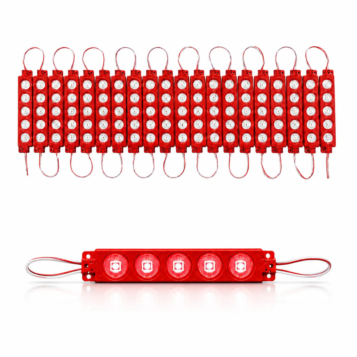 Modulo LED 5050 tira de 20 piezas en varios colores