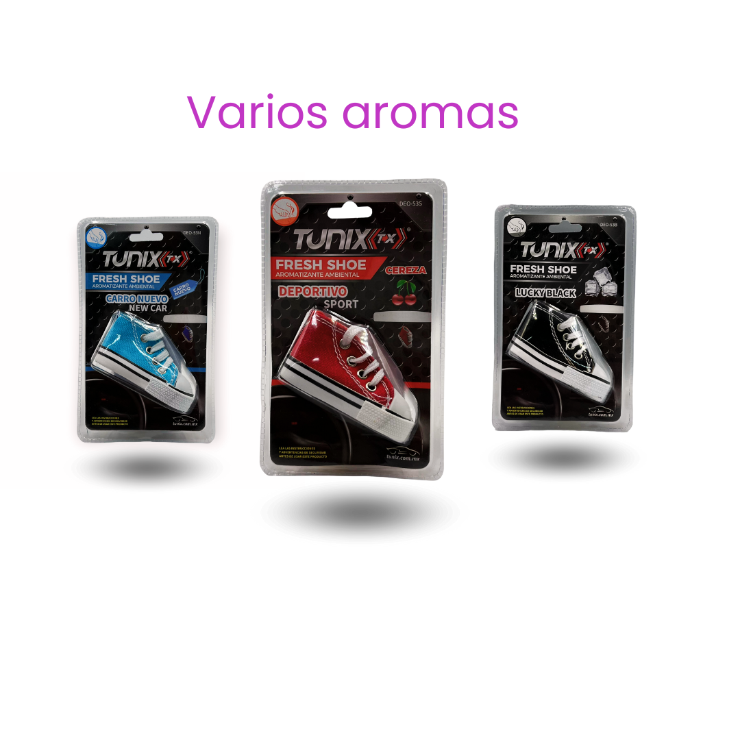 Aromatizante en forma de tenis varios aromas — foto 1 de 5