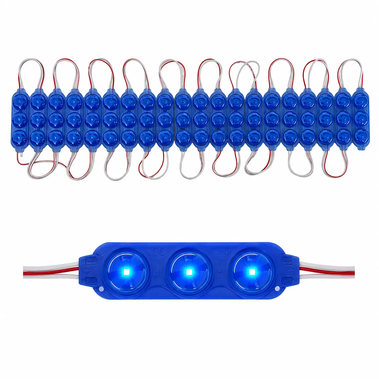 Tira de modulo LED tipo pastilla (tira de 20 piezas) — foto 1 de 7