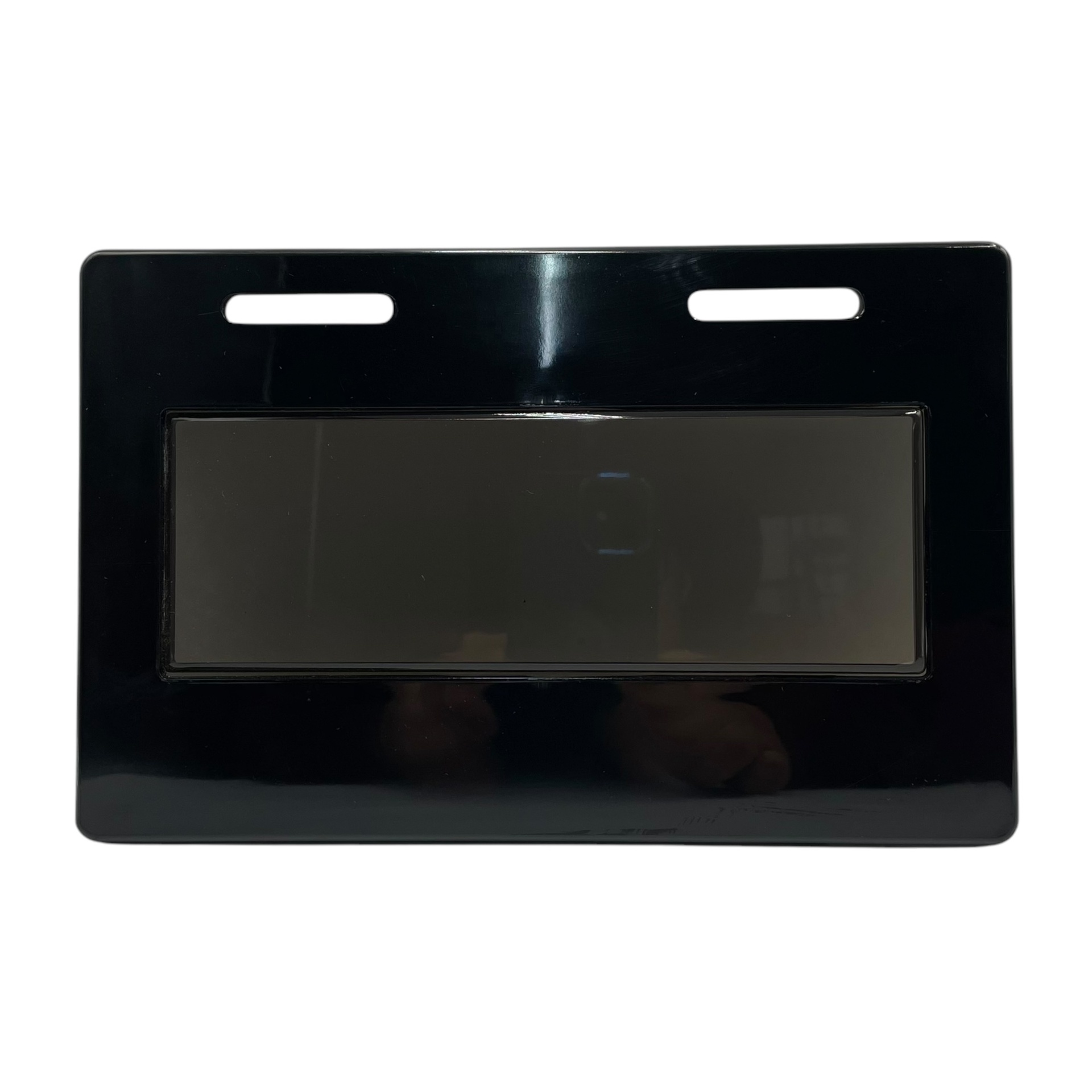 Portaplaca para moto negro y base humo — foto 1 de 2