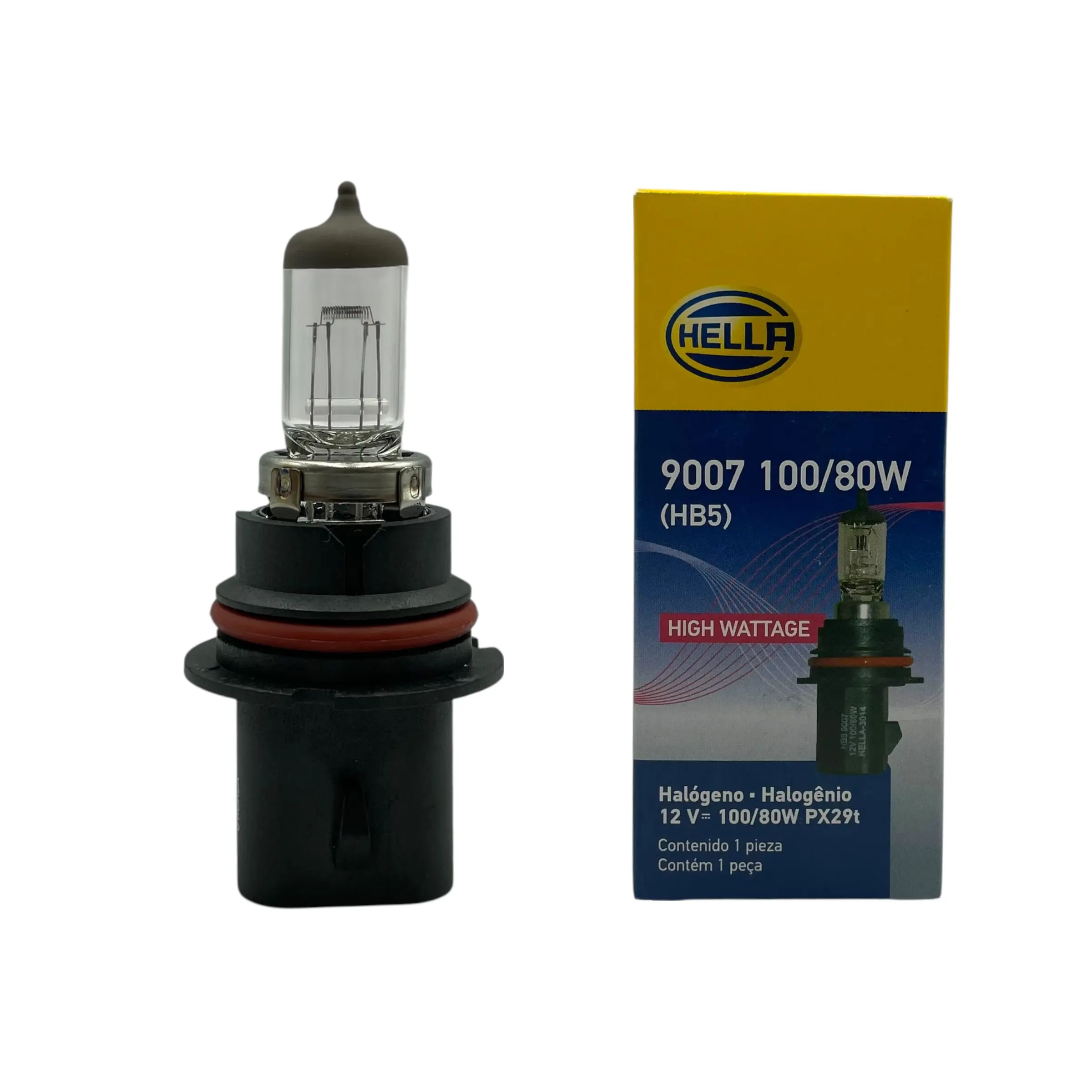 Foco Hella 9007 halógeno 100/80W