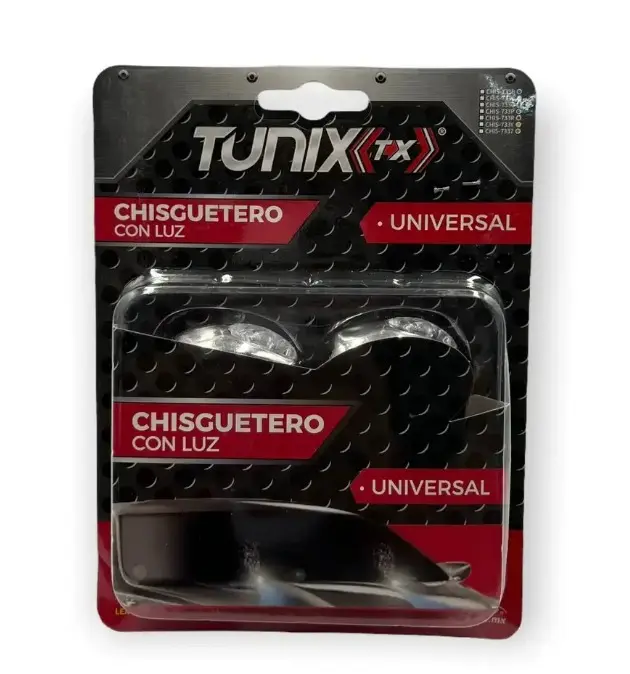 Chisguetero con luz universal roja
