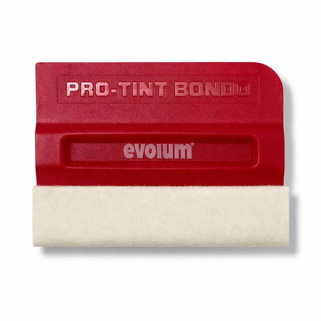 Espátula roja con anti rayaduras blanco