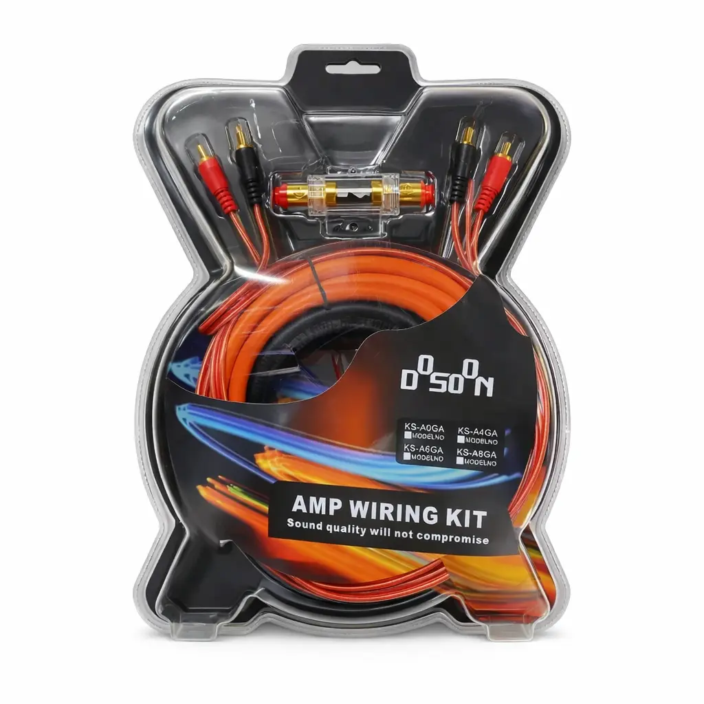 Kit de audio para bocina calibre 4