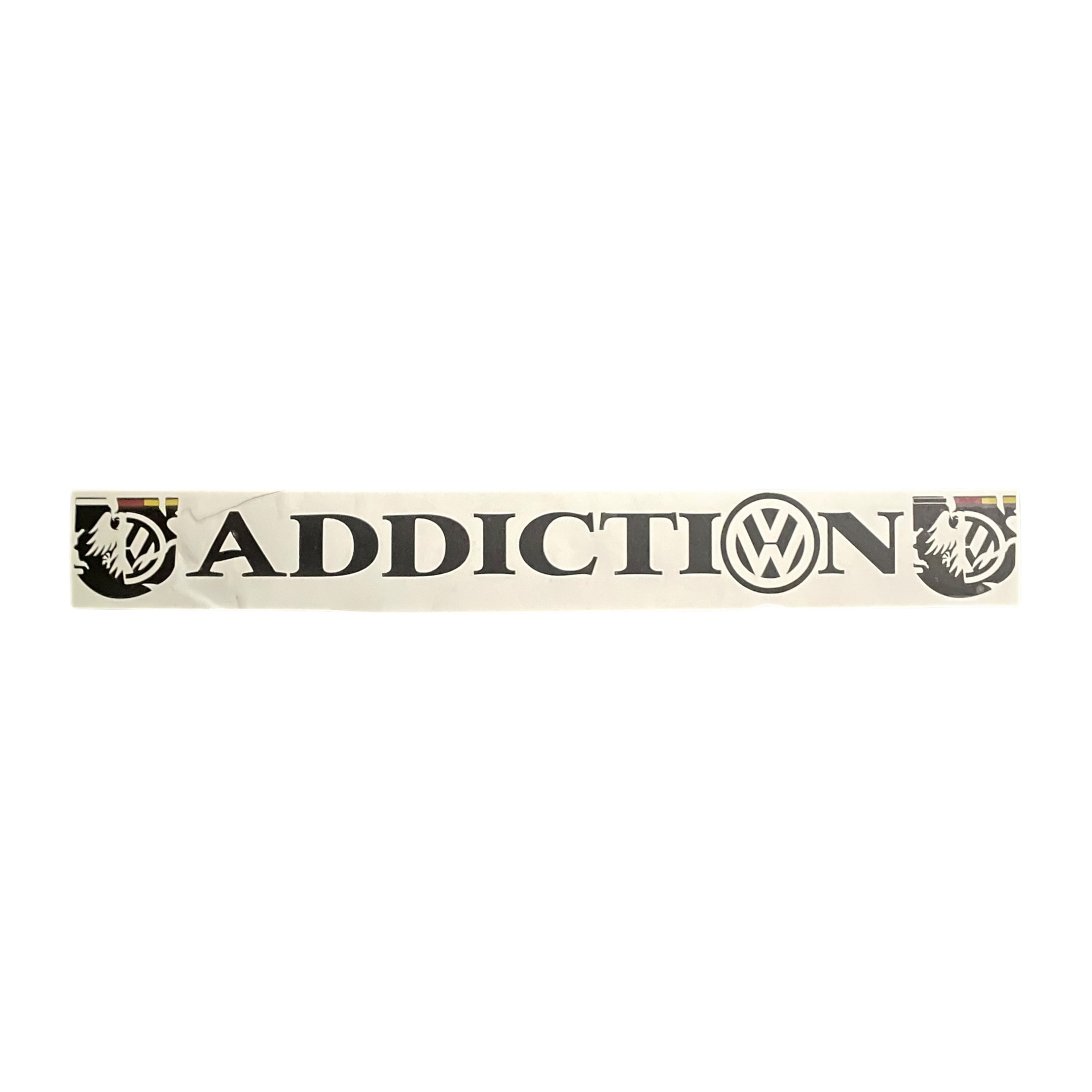 Sticker grande para parabrisas  · Addiction
