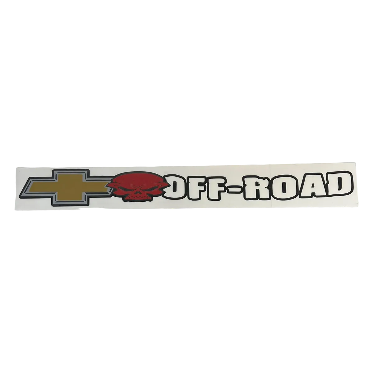 Sticker grande para parabrisas  · Chevrolet Off Road