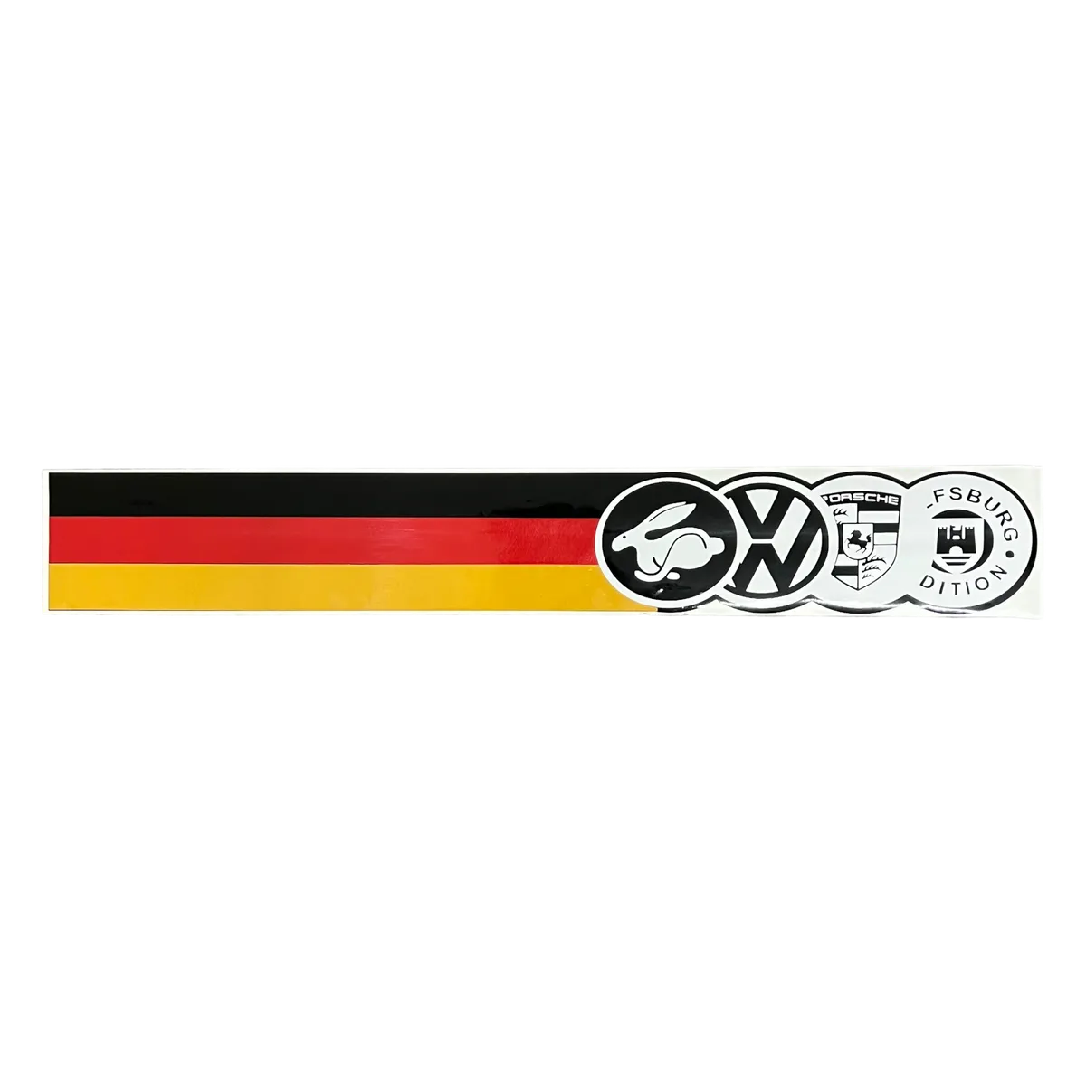 Sticker grande para parabrisas  · Deutschland