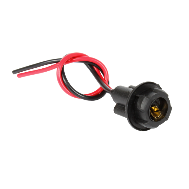 Soquet con cable conector para T10 · Con conector y cerámico