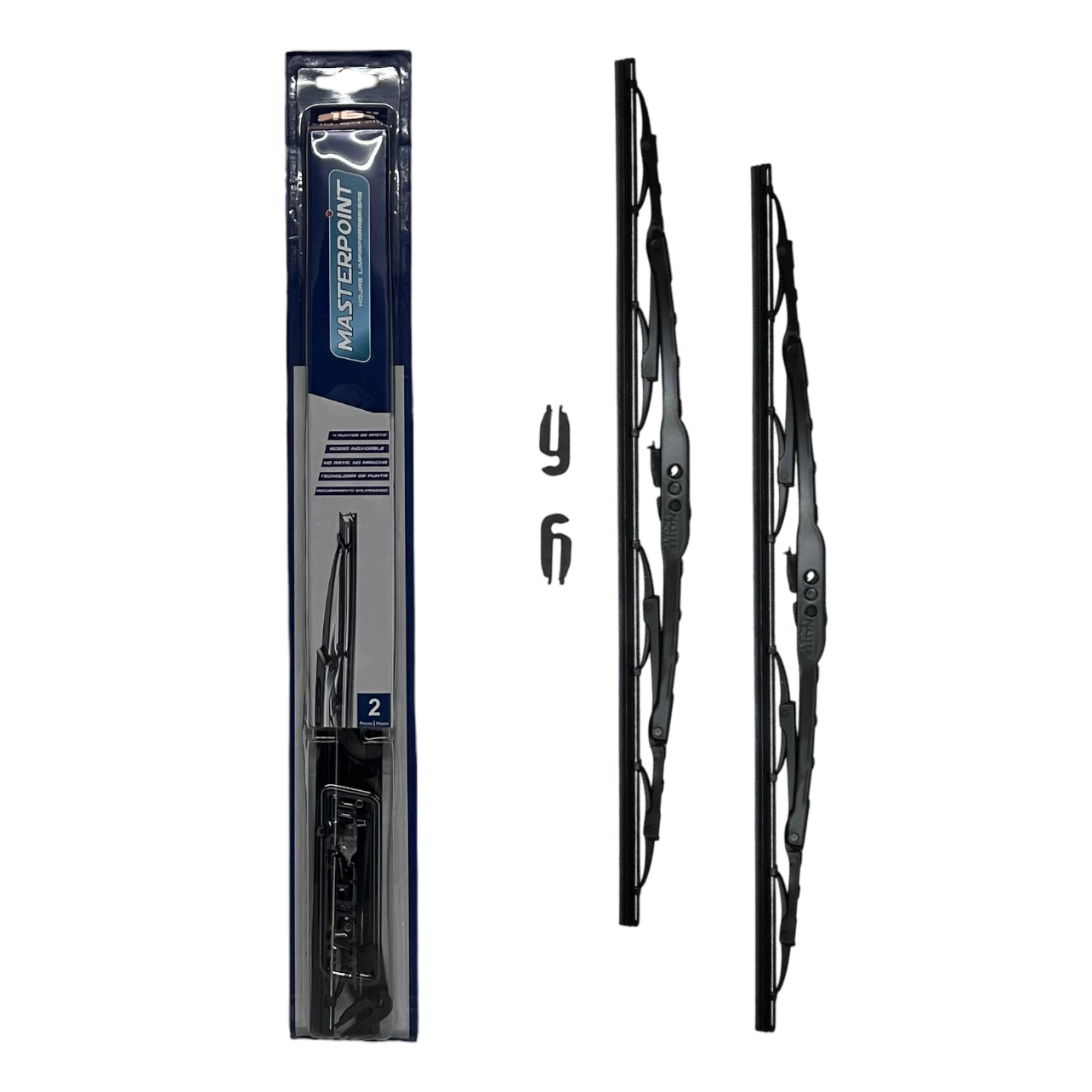 Pluma limpiaparabrisas Masterpoint calidad Premium  · 16"