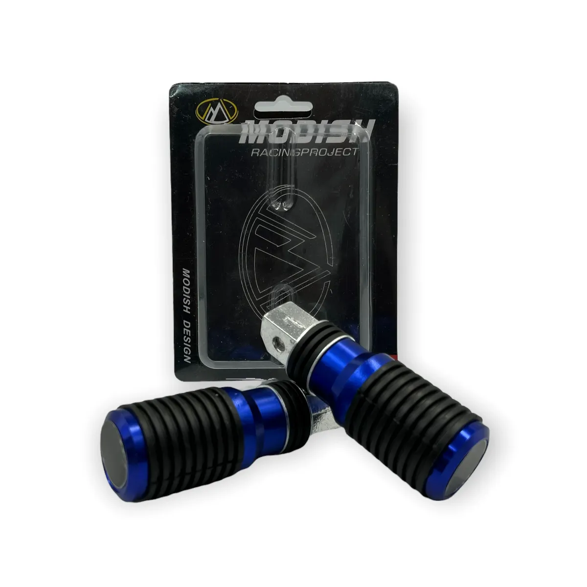 Pedal para moto en varios colores (azul, negro y rojo) · Azul