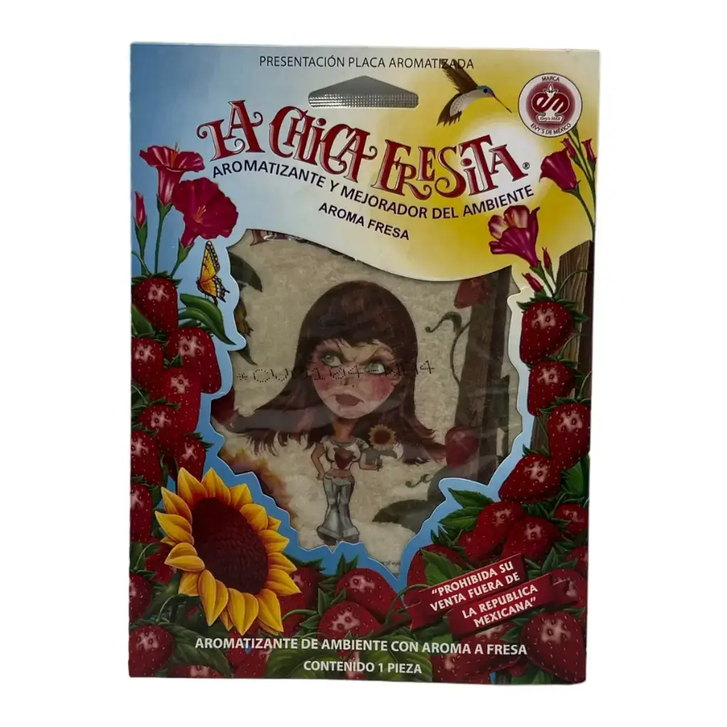 Placa aromatizante Chica fresa · Chica Fresita