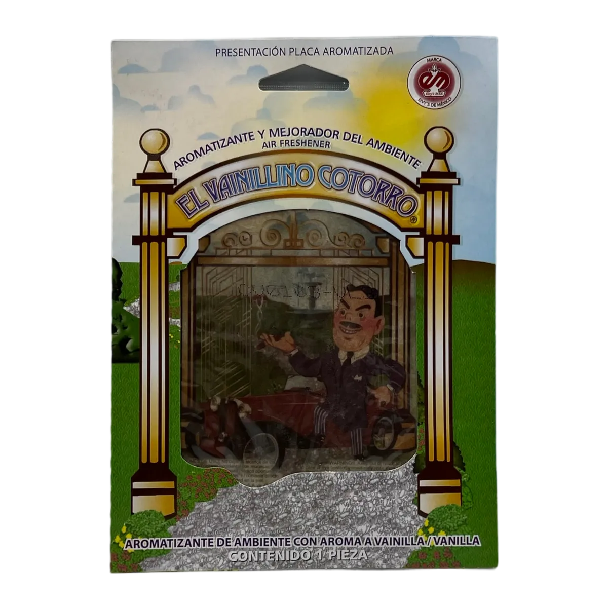 Placa aromatizante Chica fresa · Vainilla
