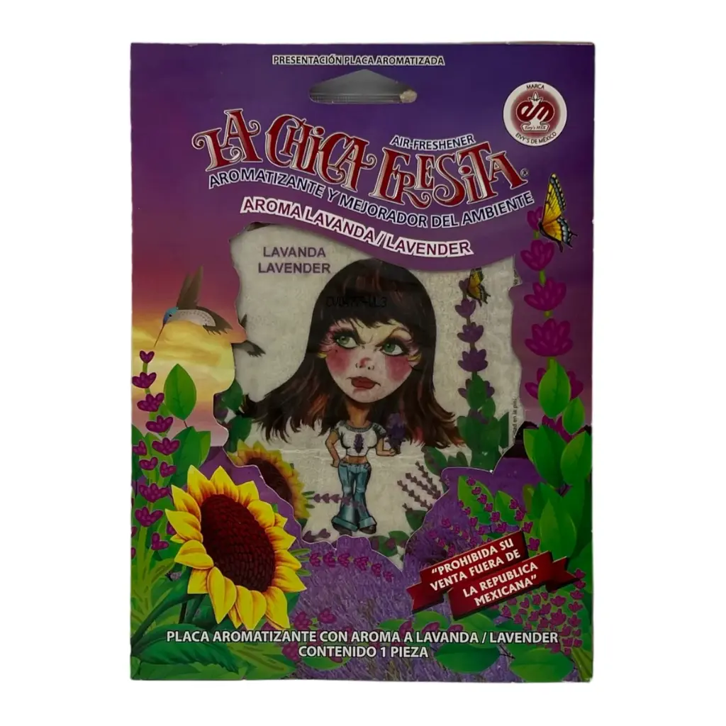 Placa aromatizante Chica fresa · Lavanda