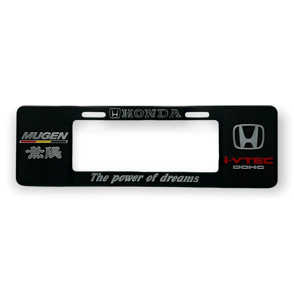 Portaplaca premium tipo europeo — Honda