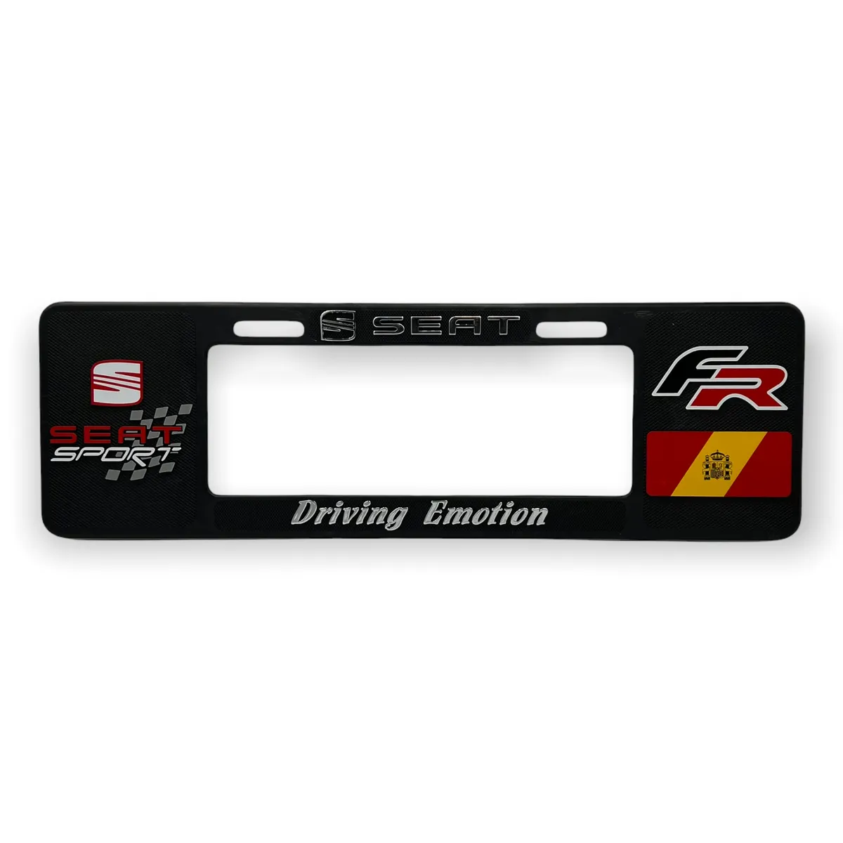 Portaplaca premium tipo europeo — Seat