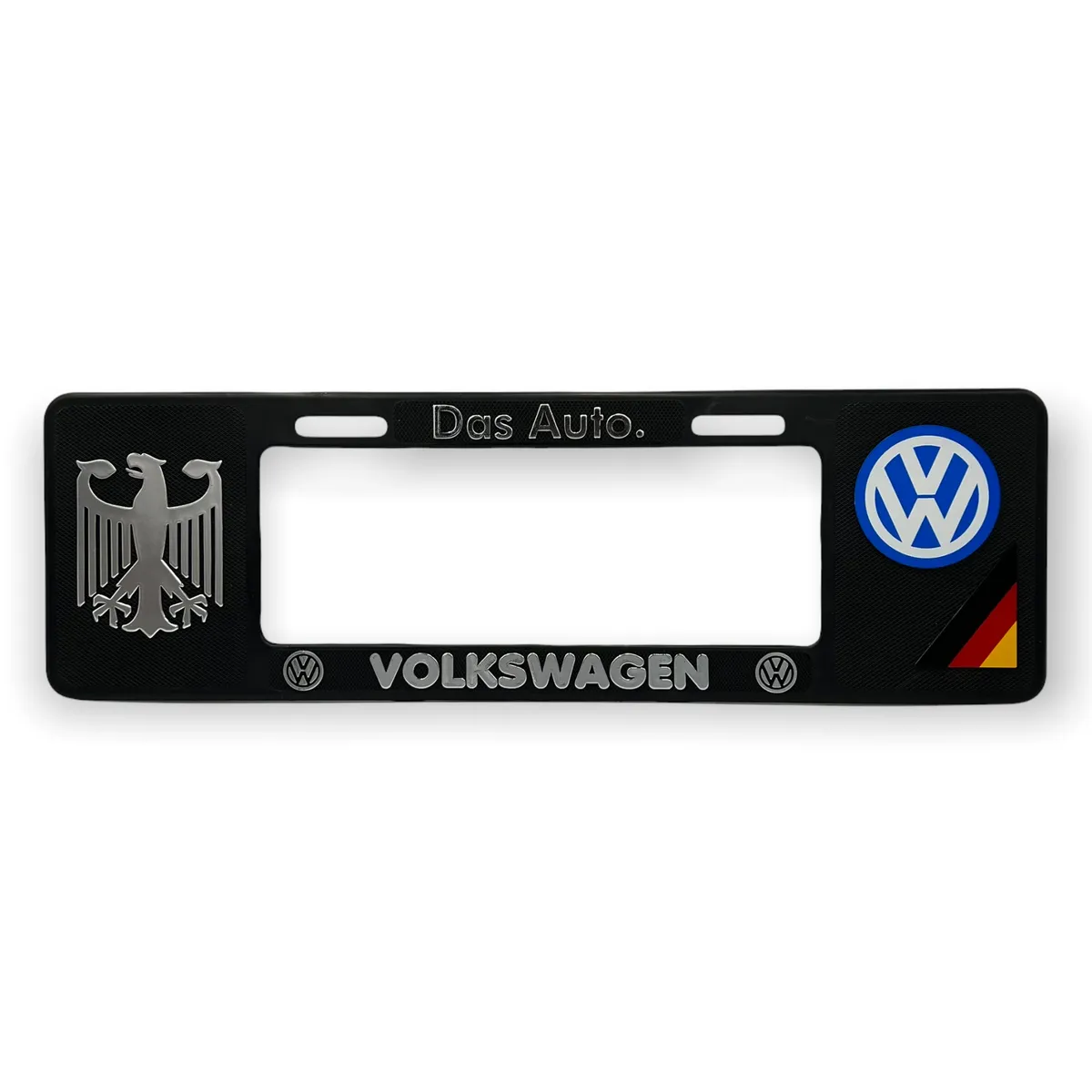 Portaplaca premium tipo europeo — VW