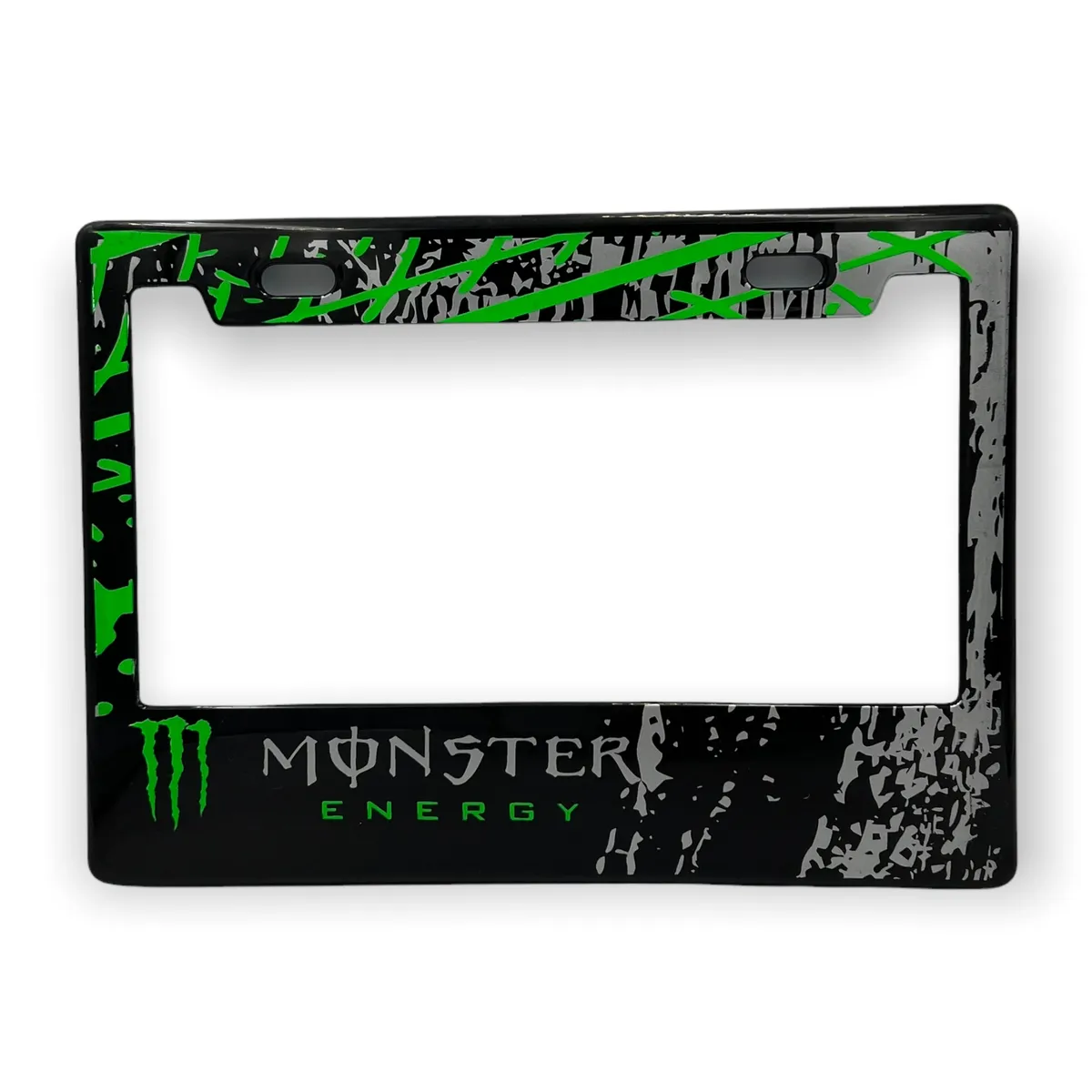 Portaplaca para motocicleta Monster · Rosa