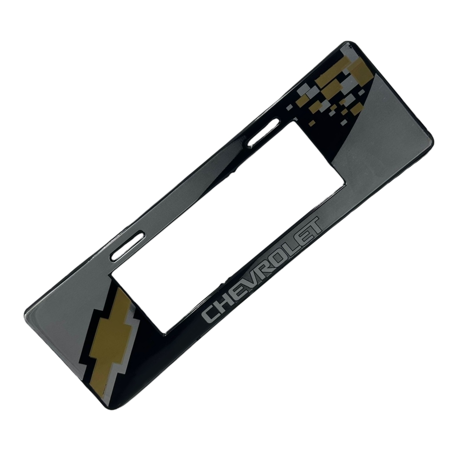 Portaplaca flexible tipo europeo  — Chevrolet