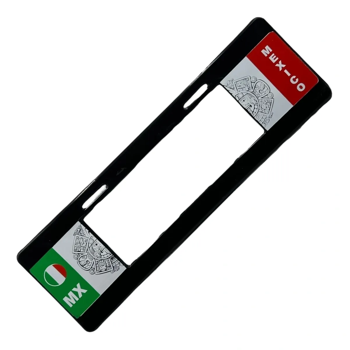 Portaplaca flexible tipo europeo  — México