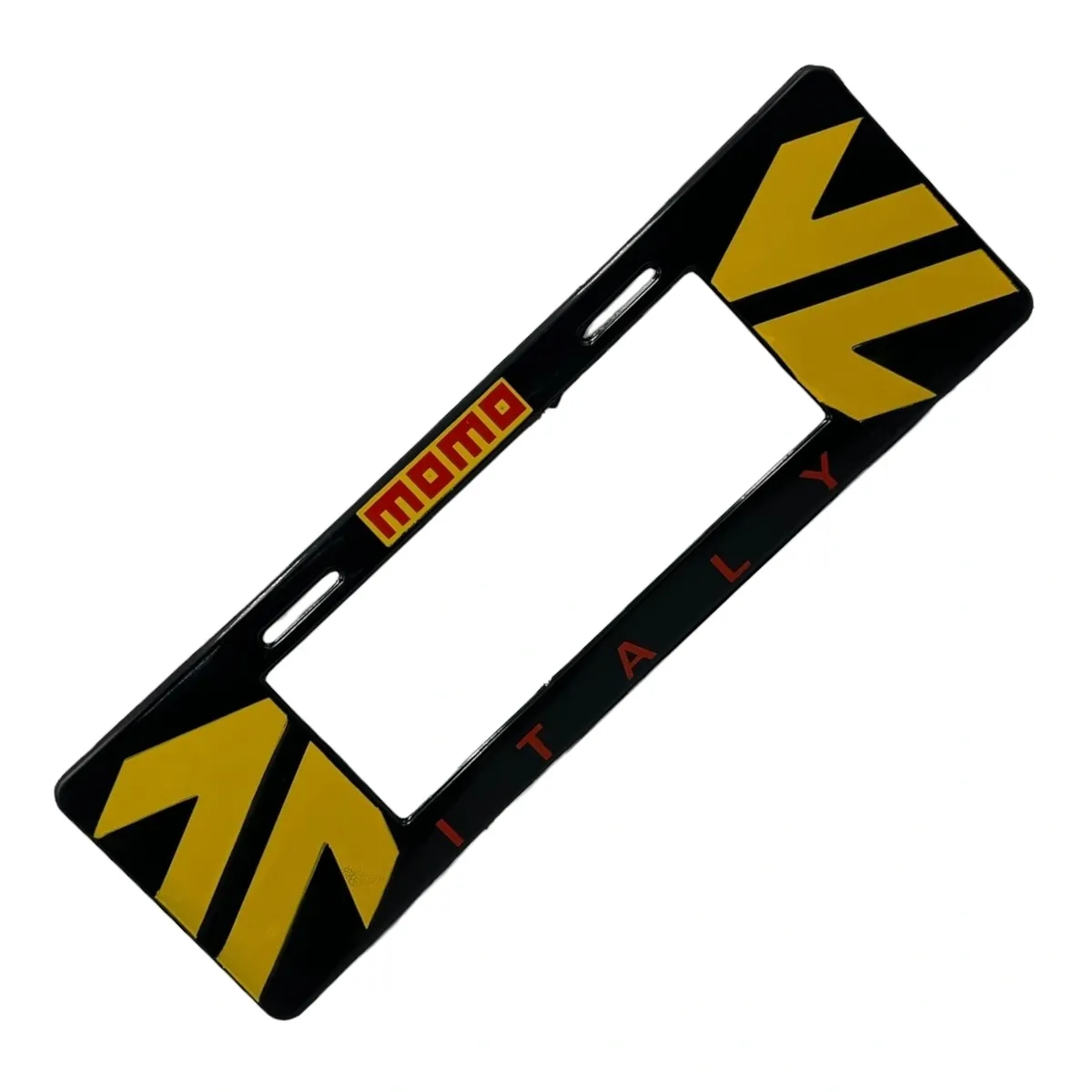 Portaplaca flexible tipo europeo  — Momo