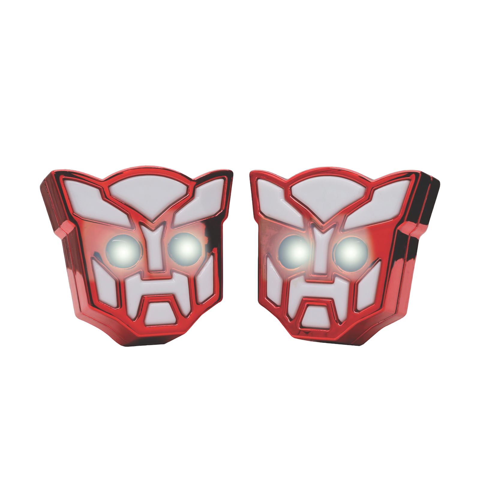 Faro LED tipo transformers con estrobo  · Rojo