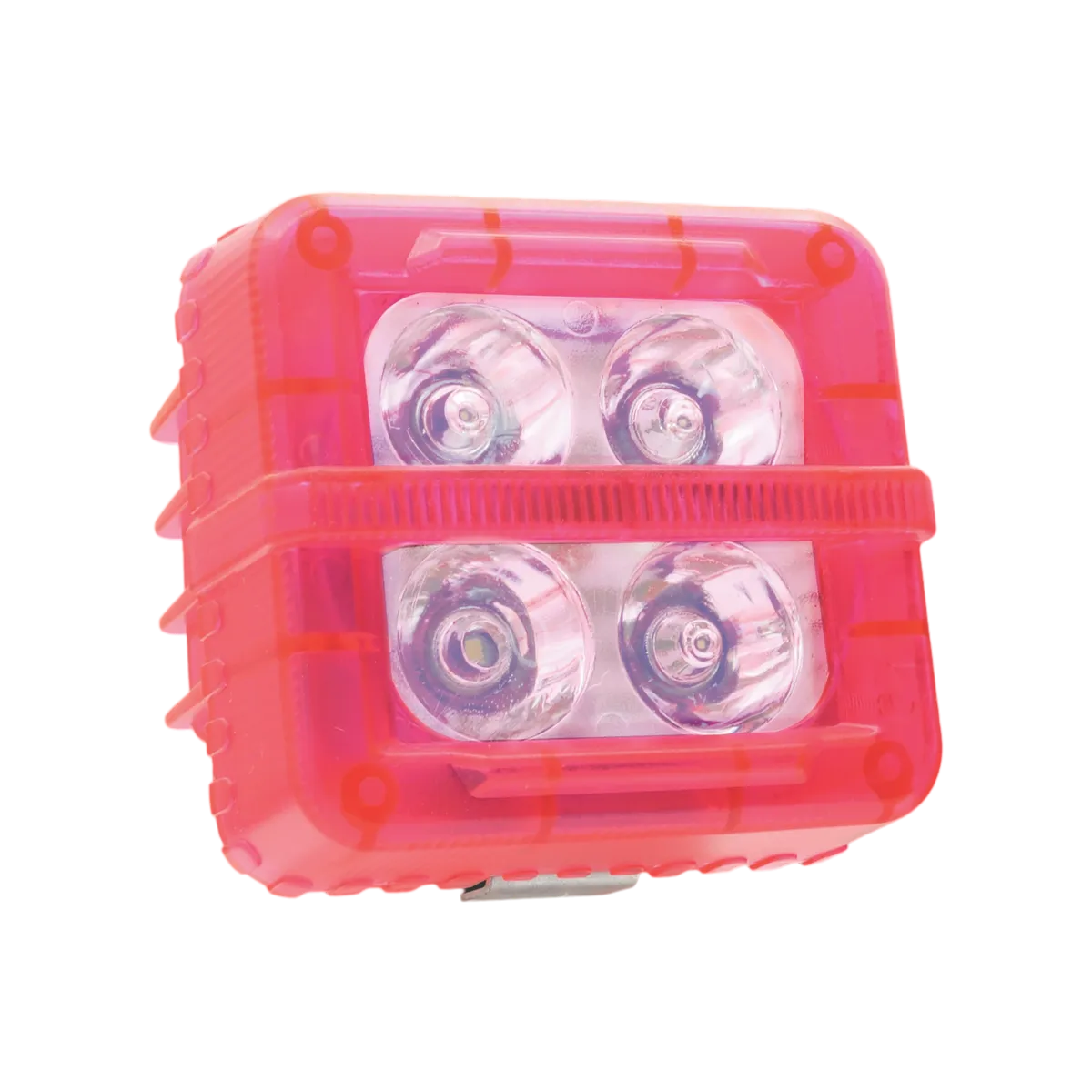 Faro auxiliar cuadrado LED  · Azul