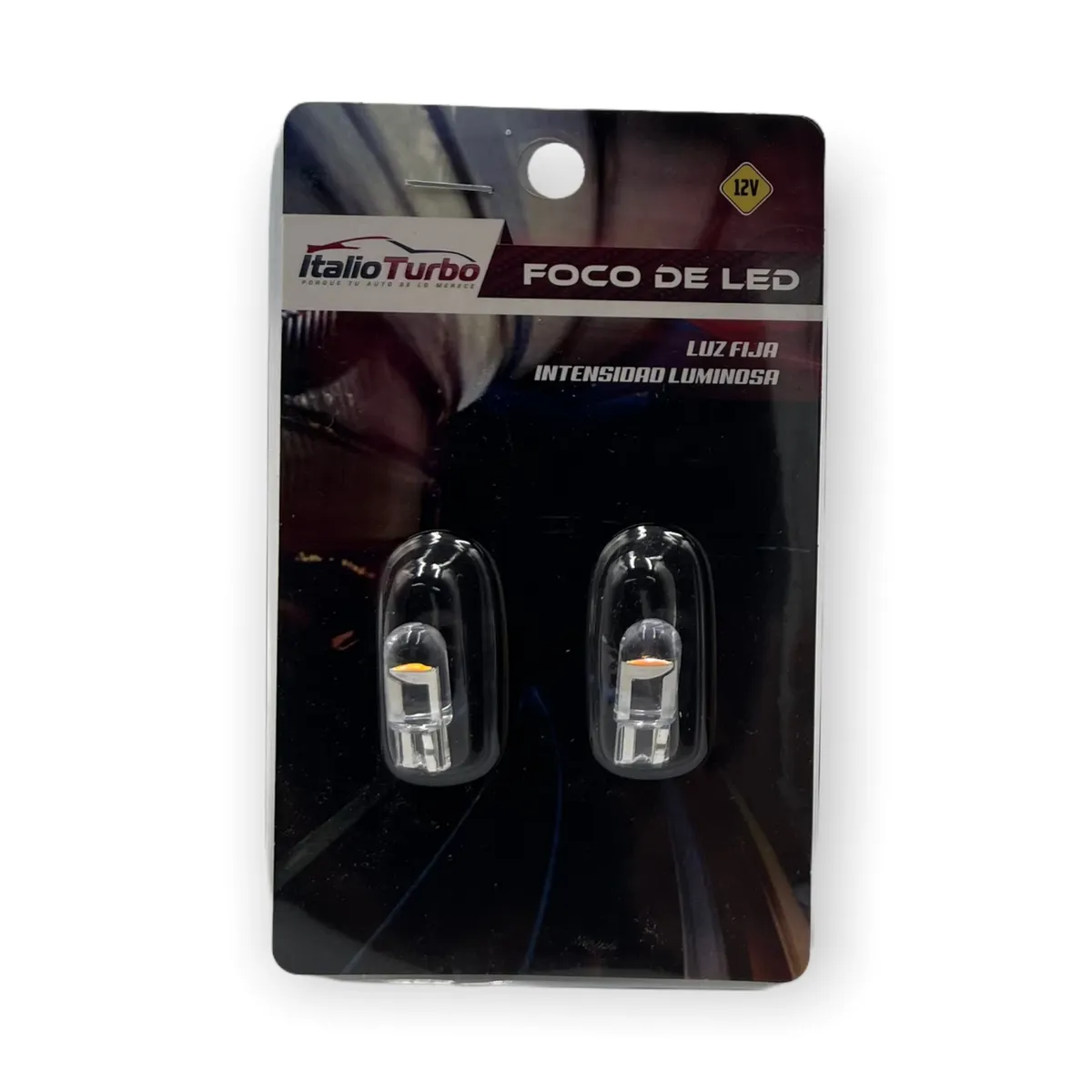 Foco LED T10 de acrílico — Ámbar