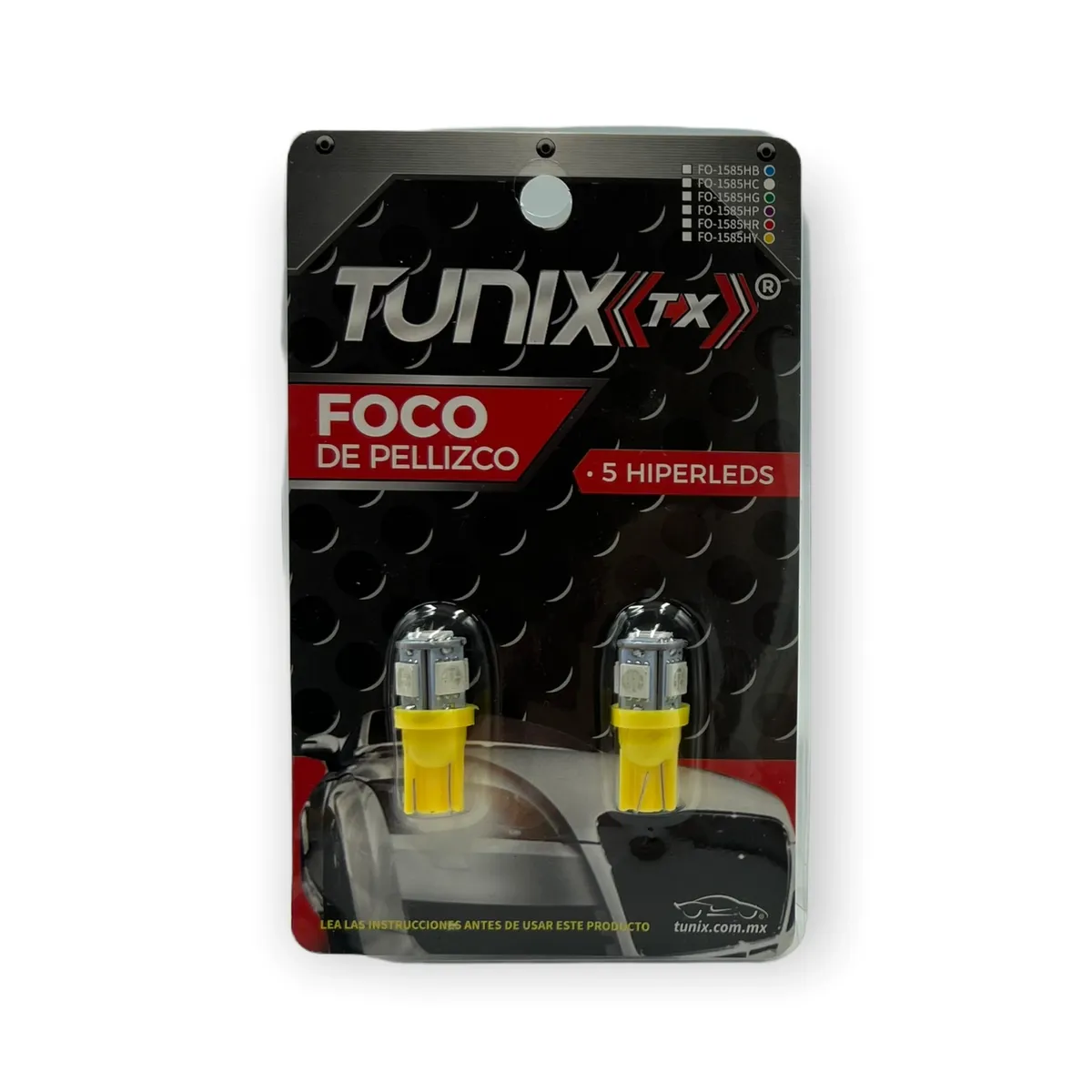 Foco T10 5050  — Ámbar