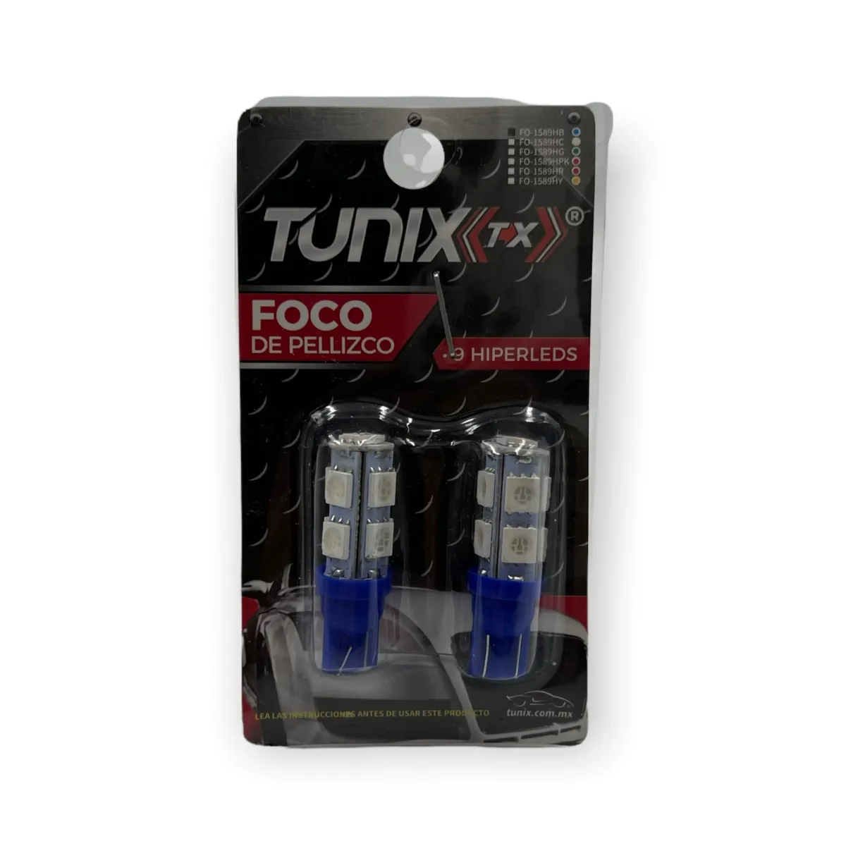 Foco T10 con 9 hyperled — Azul