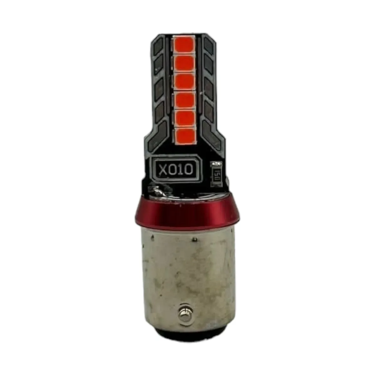 Foco de stop con 12 hyperled corte plano (1034) — Rojo