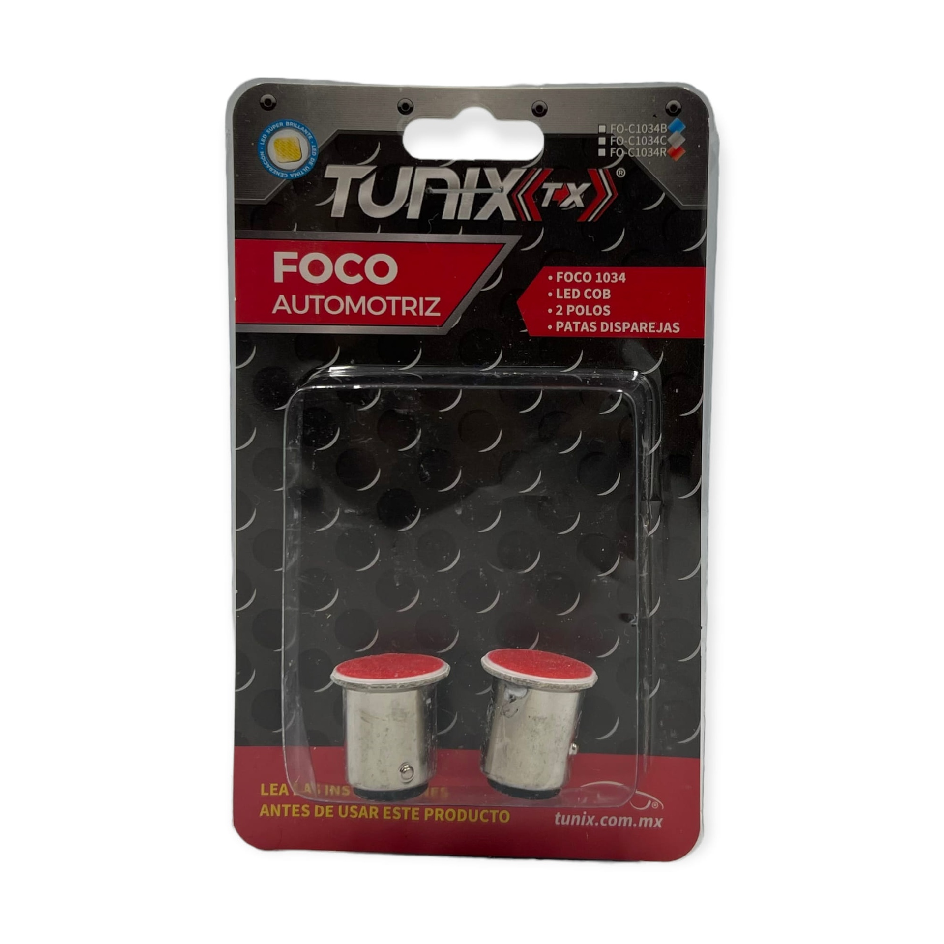 Foco tipo cazuela azul 2 polos patas disparejas (1034) · Azul