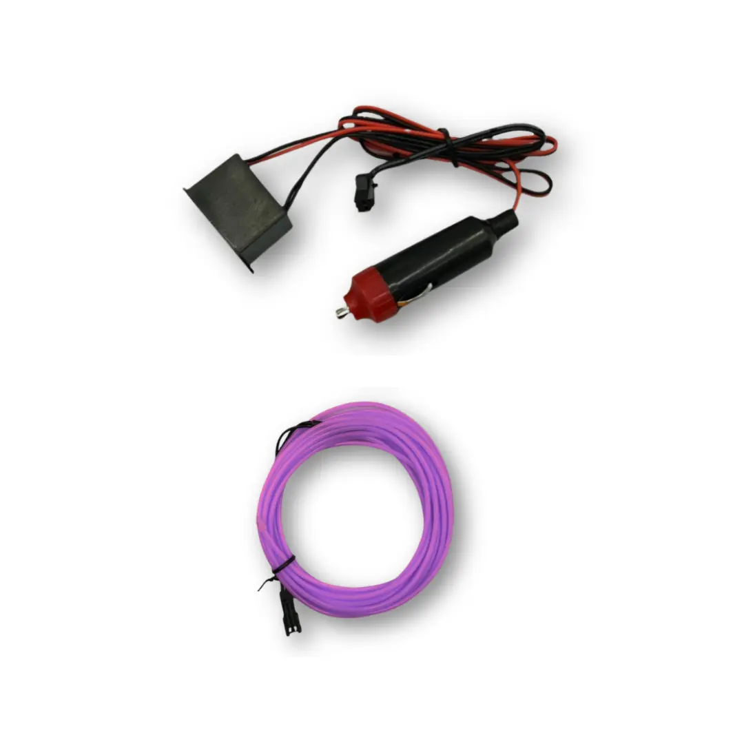Hilo de LED neón varios colores — Morado