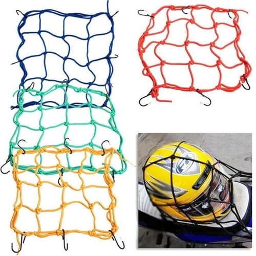 Tensor tipo malla para moto  · Negro