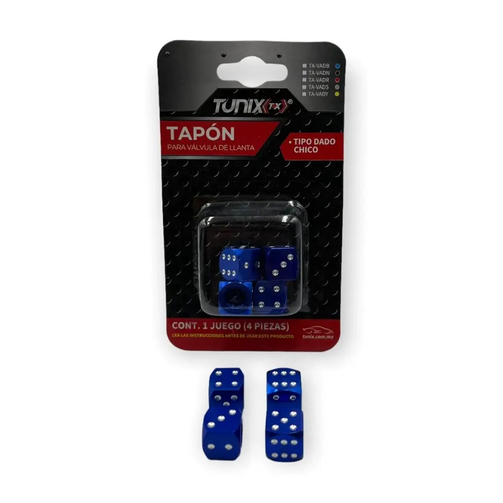 Tapón de válvula de dado  — Azul