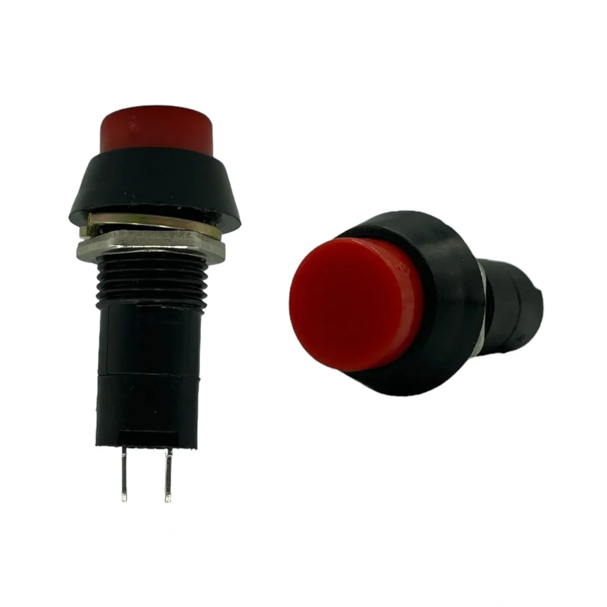 Switch de botón tipo interruptor función ON / OFF — Rojo