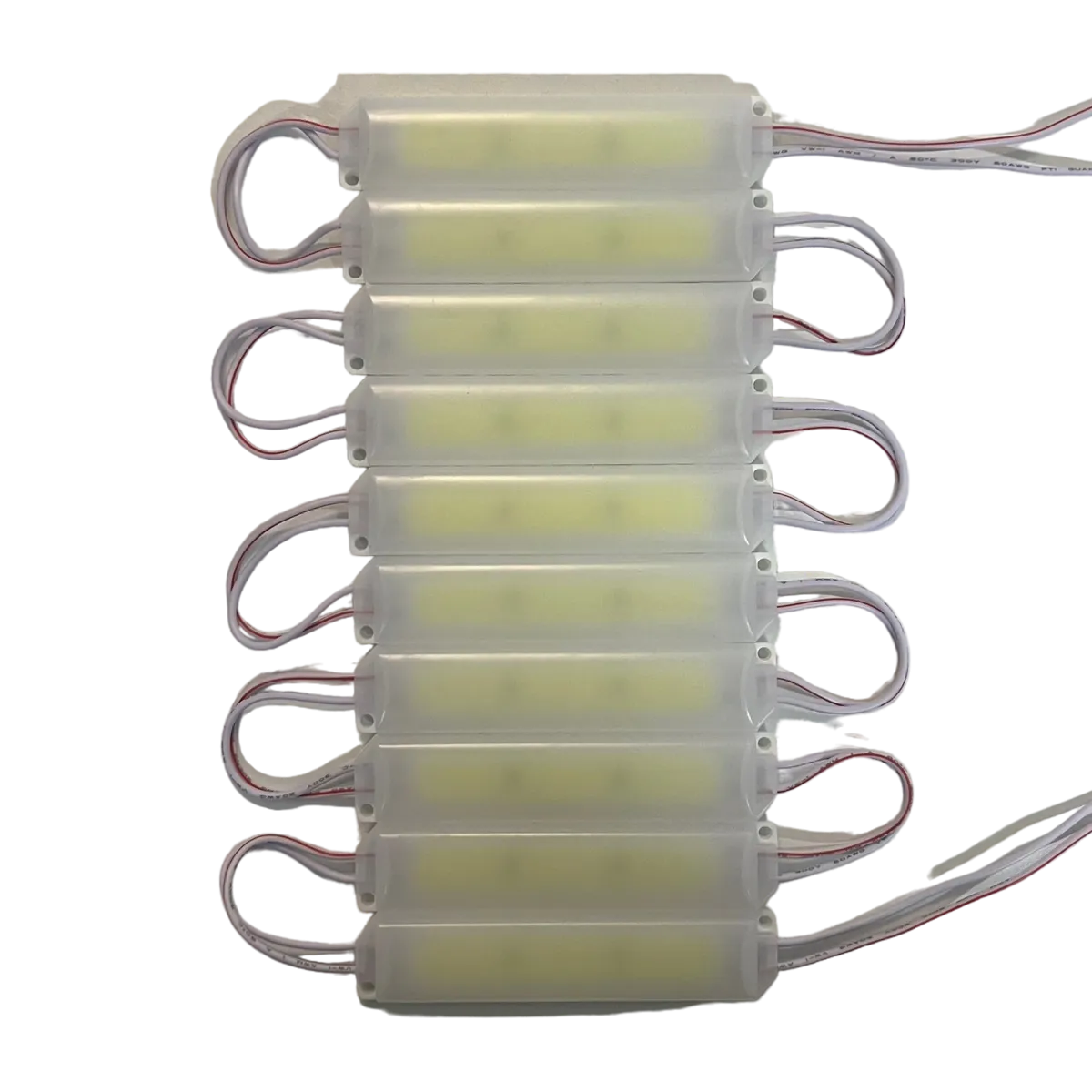 Modulo LED automotriz tipo encapsulado tira de 10 piezas en varios colores  · Blanco