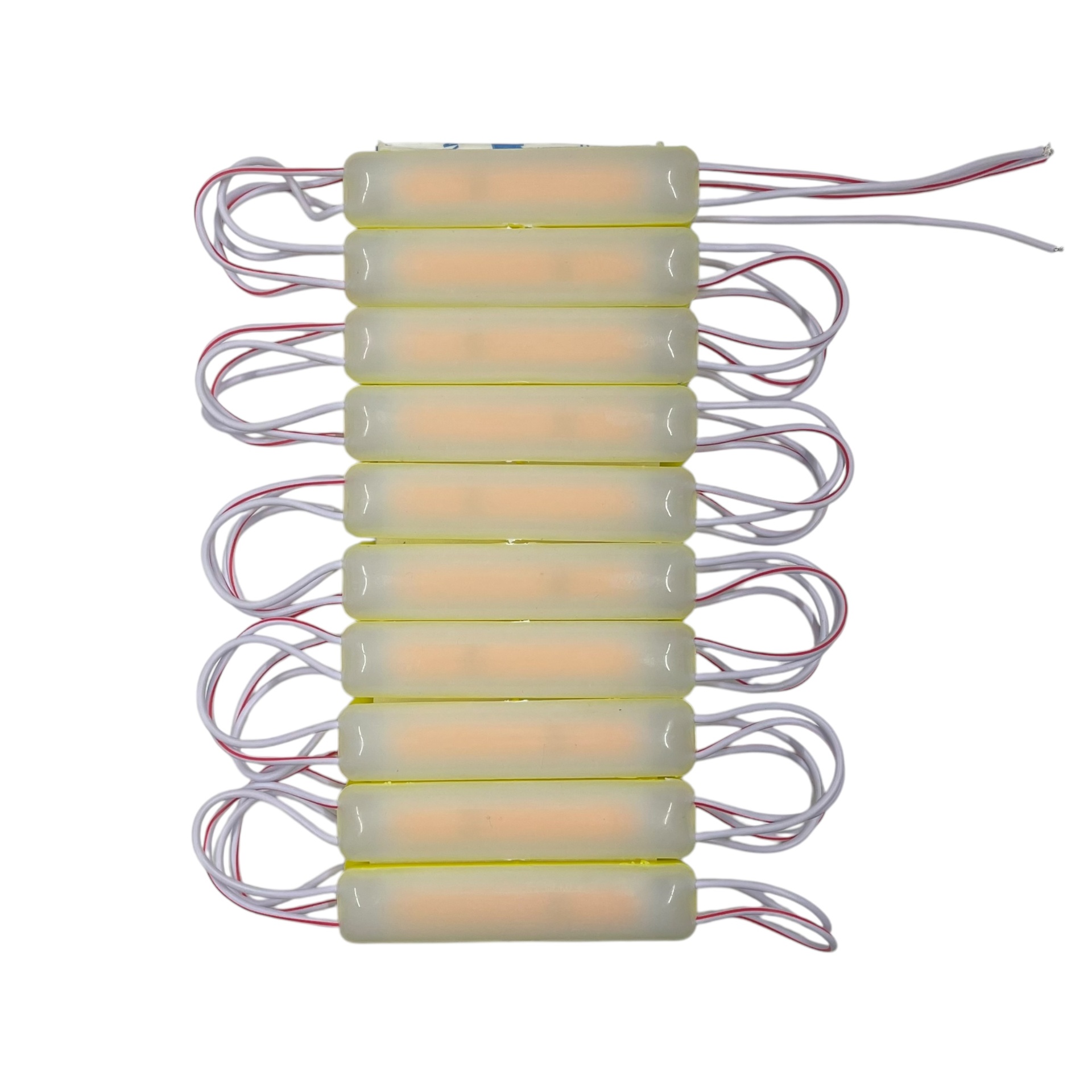 Modulo LED encapsulado tira de 20 piezas en varios colores  · Amarillo