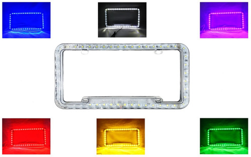 Portaplaca LED con 3 funciones · Rojo