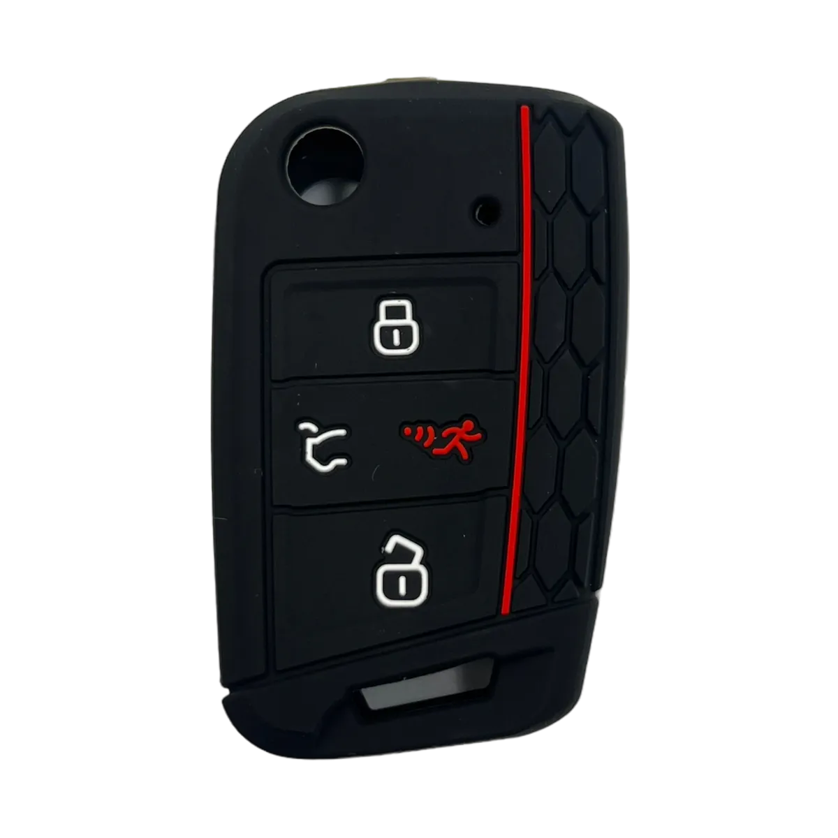Funda de llave para VW nuevos modelos (2018-2021) · Negro
