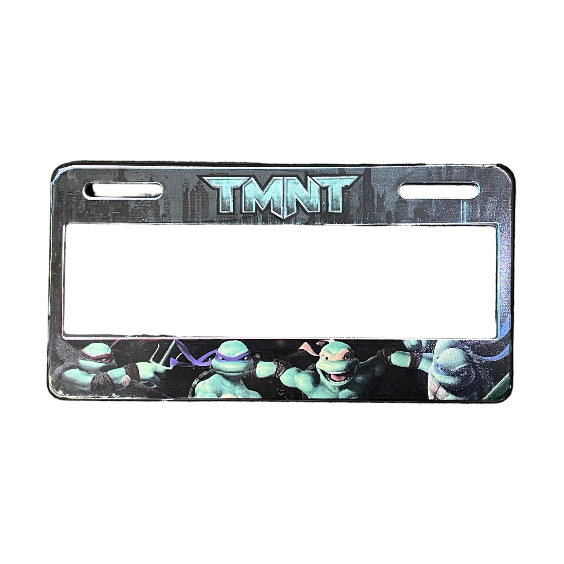 Portaplaca flexible Tortugas ninja 