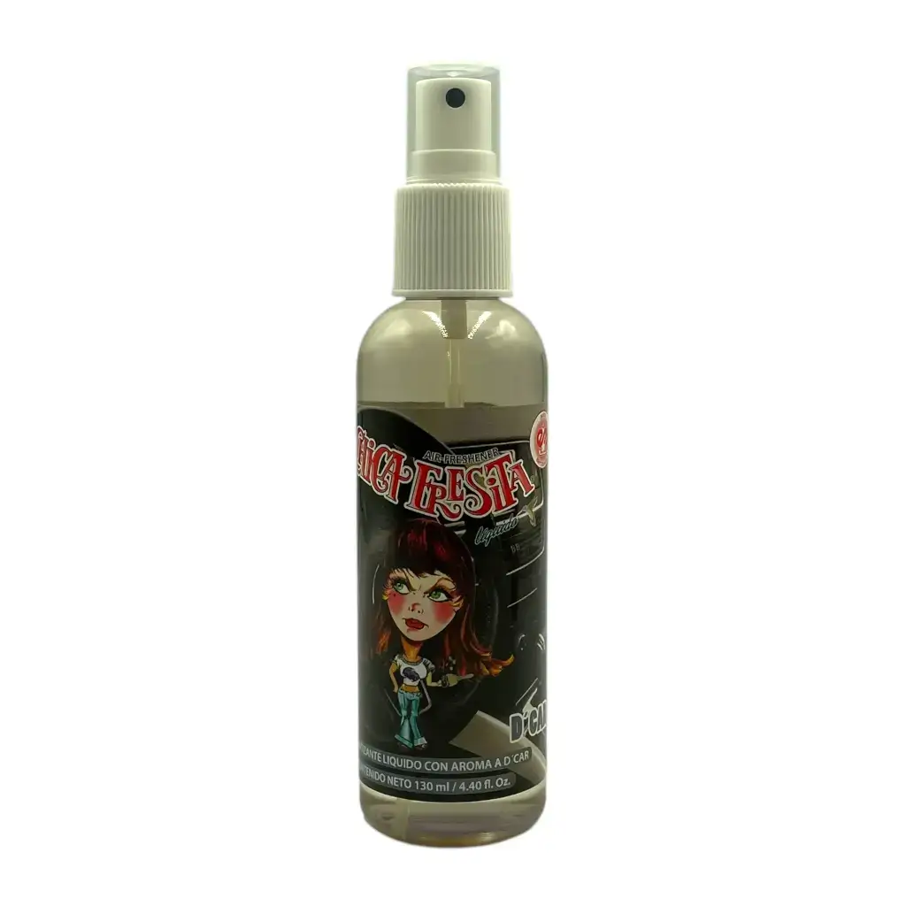 Aromatizante Chica Fresita en spray grande · D´car